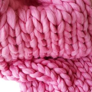 Handknitting - other than cardigan, pullover or similar: Super Chunky Wool - Candy Floss