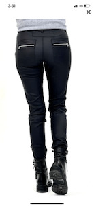 Eco leather trousers