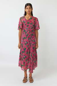 Rhea ruched dress