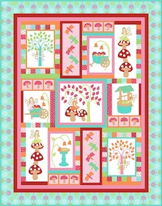 Fairyland Quilt Pattern - Katipatch Patchwork & Quilting Boutique