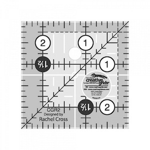 Creative Grids 2½" Square Ruler - Katipatch Patchwork & Quilting Boutique