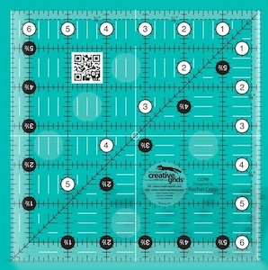 Creative Grids 6½" Square Ruler - Katipatch Patchwork & Quilting Boutique