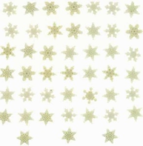 Fabrics textile: Dress It Up Button Pack - Itty Bitty Snowflakes - Katipatch Patchwork & Quilting Boutique