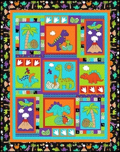 Dinoland Pattern - Katipatch Patchwork & Quilting Boutique