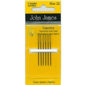 Tapestry Needles John James (2 sizes) - Katipatch Patchwork & Quilting Boutique