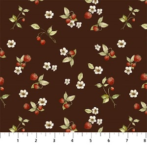 Heavenly Hedgerow - Strawberries - Katipatch Patchwork & Quilting Boutique