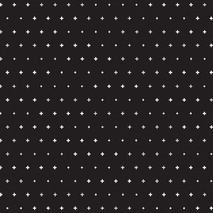 Fabrics textile: Simply Black & White - Black - Katipatch Patchwork & Quilting Boutique