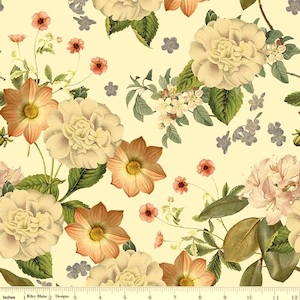 Springtime - Large Floral - Katipatch Patchwork & Quilting Boutique