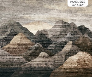 Fabrics textile: Stonehenge Mountain Vista Panel - Katipatch Patchwork & Quilting Boutique