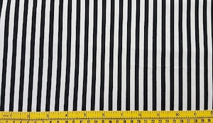 Stripes - Black & White - Katipatch Patchwork & Quilting Boutique