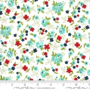 Fabrics textile: Sunday Stroll - Little Floral - Katipatch Patchwork & Quilting Boutique