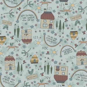 Fabrics textile: Sunshine After the Rain - Love Comforts - Katipatch Patchwork & Quilting Boutique