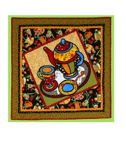 Tea Party Quilt Pattern - Katipatch Patchwork & Quilting Boutique