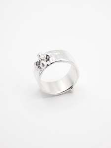 Clover Ring ~ Silver