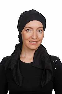 Scarf Hats: Glam Attached Scarf Hat