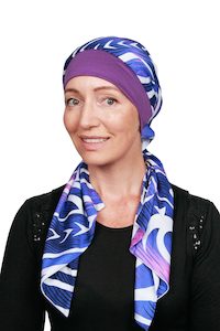 Roxo Attached Scarf Hat