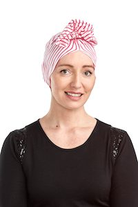 Raspberry Turban