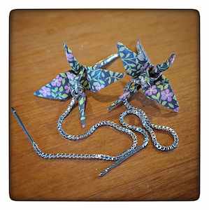 ORIGAMI CRANE Earrings - Threads