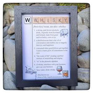 DICTIONARY WHISKY Frame