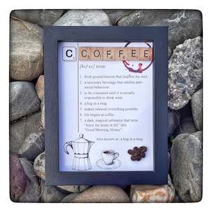 DICTIONARY COFFEE Frame