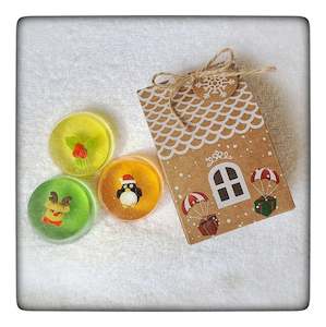 Bubble And Sweet Soap: CHRISTMAS SOAP Set | 3pk