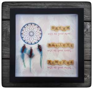 DREAM | BELIEVE | ACHIEVE Frame