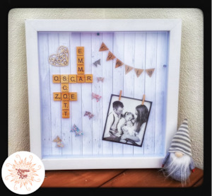 Bespoke Frames: FAMILY CELEBRATION Wall Art