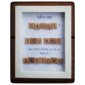 For Him: AWESOME DAD Frame