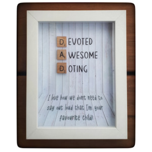 For Him: DOTING DAD Frame