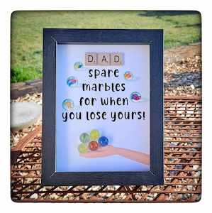 For Him: SPARE MARBLES DAD Wall Art