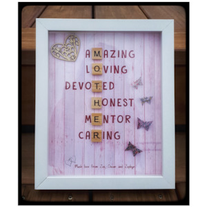 For Her: M.O.T.H.E.R. MUM Frame