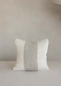 Coco Linen Cushion Cover 50 x 50 / Ivory & Natural