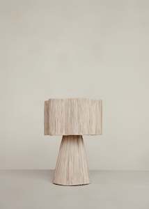 Halo Raffia Table Lamp / Small