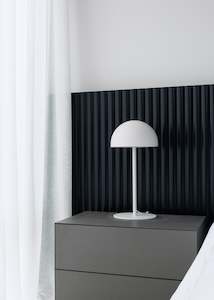 Furniture: Moon Table Lamp / White