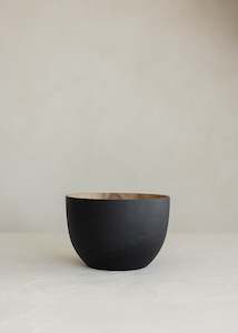 Furniture: Contrast Teak Bowl / Large