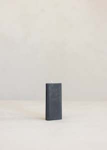 Helix Pillar Candle / Black