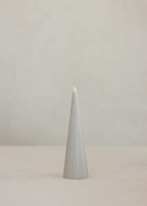 Cone Candle / Pale Eucalyptus