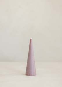 Furniture: Cone Candle / Old Rose