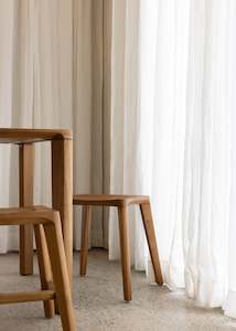 Furniture: Glide Low Stool / Natural