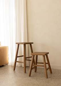 Furniture: Ravi Stool / Dark Teak