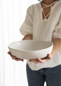 Furniture: Earth Salad Bowl  / Natural