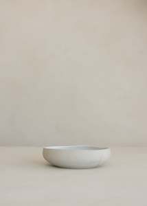 Garden To Table Serving Bowl 20cm / White & Clay