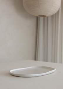 Furniture: Earth Platter Oblong Small  / Natural