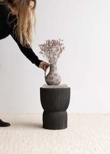 Lia Stool / Charcoal