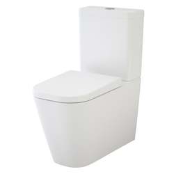 Caroma Luna Square CleanFlushÂ® Wall Faced BI Toilet Suite