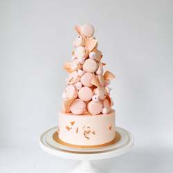 Cake: MACARON TOWER AND CAKE - 3 colours