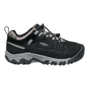 Big Kids' Targhee IV Low Wp Black/Steel Grey