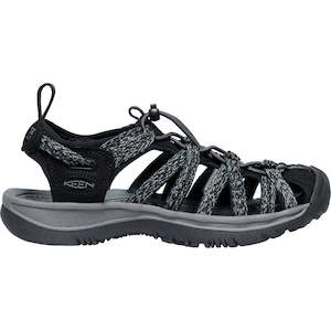 Footwear: Women's Whisper Black/Steel Grey