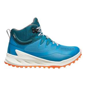 Footwear: Women's ZIONIC MID WP Fjord Blue/Tangerine