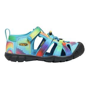 Footwear: Little Kids' Seacamp II Cnx Vivid blue/Original tie dye